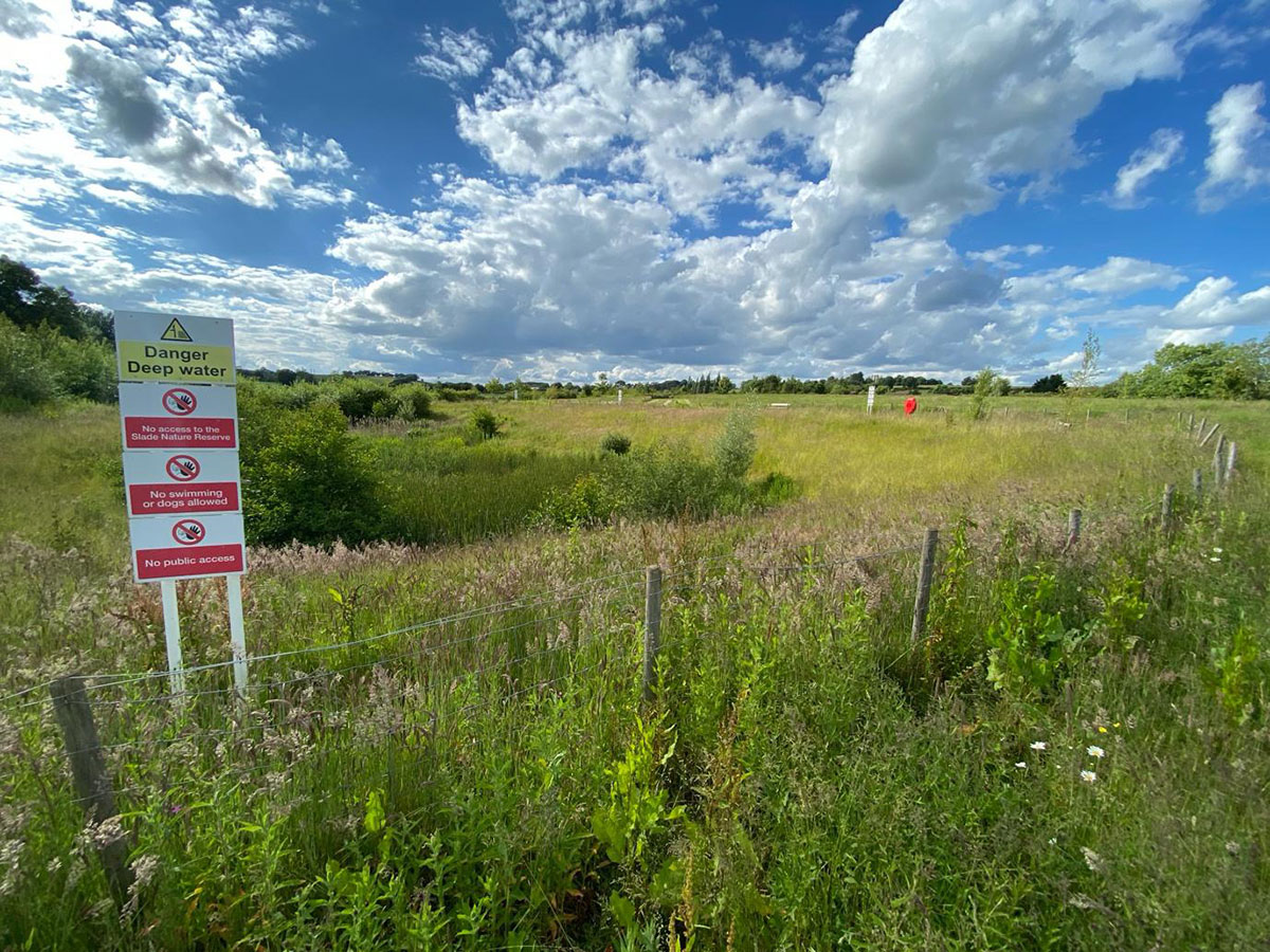 keep out side in field